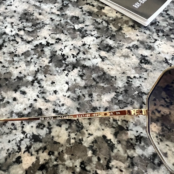 SOLD!!! Ray Ban RB1972 Sunglasses 914751 Sun Glasses Gold NEW 54mm gradient - Picture 6 of 6